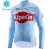 Maillot vélo 2019 Team Katusha Alpecin Hiver Thermal Fleece N001
